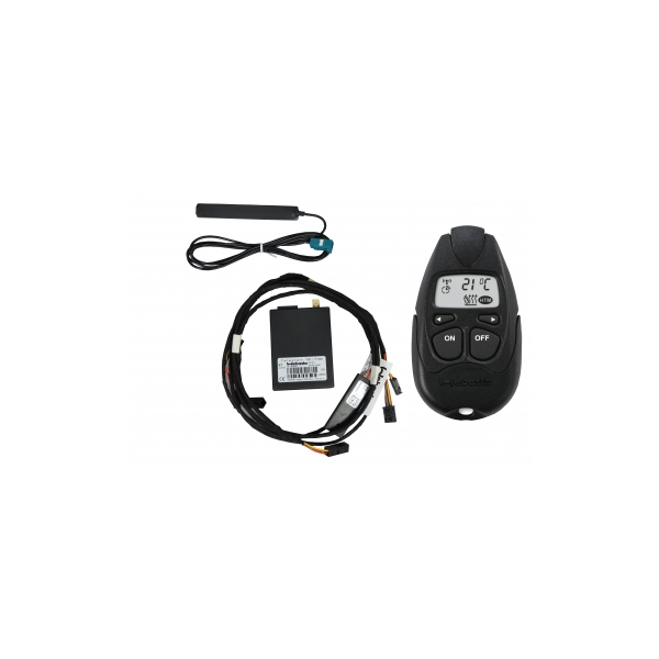 Webasto T100 remote control for VW T5 with existing auxiliary heating and clock in the headliner