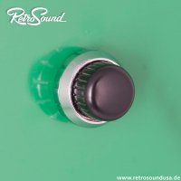 RETROSOUND vorderer Bedienknopf, schwarz