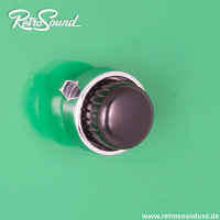 RETROSOUND vorderer Bedienknopf, schwarz
