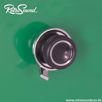 RETROSOUND achterste bedieningsring, verchroomd