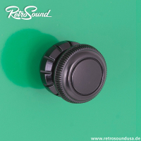 RETROSOUND achterste bedieningsring, zwart gelakt