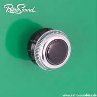 RETROSOUND achterste bedieningsring, zwart gelakt