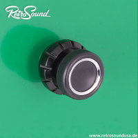 RETROSOUND achterste bedieningsring, zwart gelakt