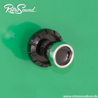 RETROSOUND achterste bedieningsring, zwart gelakt