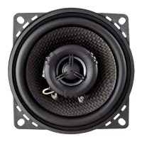 AMPIRE coaxiale speaker zonder rooster, 10cm
