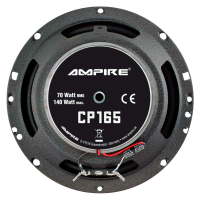 AMPIRE koaksiyel hoparlör ızgarasız, 16,5 cm