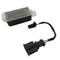 VW Eos 1F glove compartment lighting halogen to LED conversion package