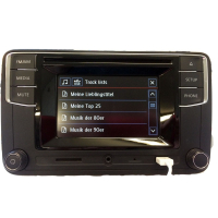 Original Volkswagen RCD330 Composition Media Radio mit Bluetooth, Touchscreen, CD, USB,  Mirrorlink, Kameraeingang