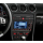Conversion complète en emplacement radio 2 DIN Audi A4 8E + Cabrio 8H