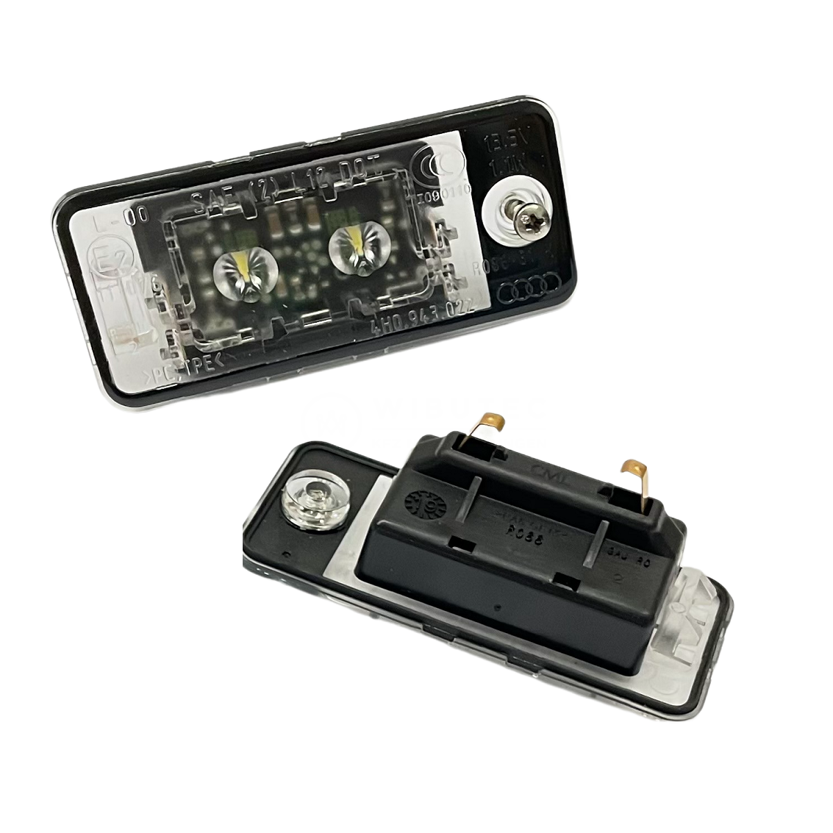 Widerstand Adapter LED Kennzeichenleuchten Kompatibel mit A4 8E A6 4F Q7 4L  LED Beleuchtung Kennzeichen in Griffleiste