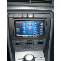 Double-DIN radio slot for Audi A4 Type 8E / 8H B6 B7 Limo, Avant