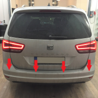 VW Sharan 7N Einparkhilfe Park Pilot Front + Heck mit OPS Nachrüstpaket