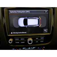 VW Touareg 7P Park Pilot voor + achter met OPS / parkeerhulp retrofitpakket