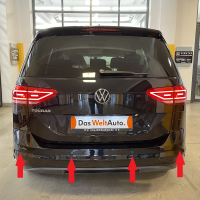 VW Touran 5T front + rear parking aid retrofit package