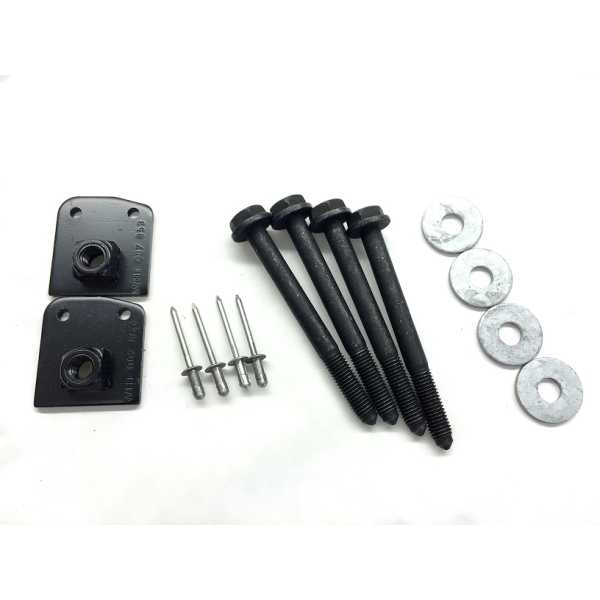 Screw set for attaching a trailer hitch in the Audi A6 4G / A7 4G