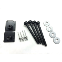 Screw set for attaching a trailer hitch in the Audi A6 4G...