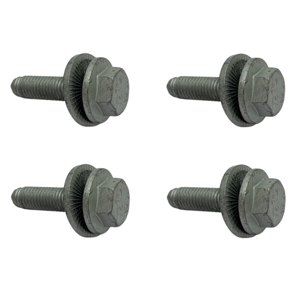 Screw set for attaching a trailer hitch in the Volkswagen Tiguan AD1
