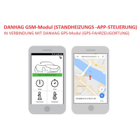 Aufrüstsatz von Zuheizer auf Standheizung für VW Touran, die Bedienvariante wie Vorwahluhr, Fernbedienung oder Handysteuerung ist frei wählbar