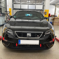 SEAT Leon 5F parkeerhulp vooraan / Park Pilot retrofitpakket vooraan