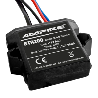 AMPIRE Bluetooth receiver, 3.5mm jack, 12 volts