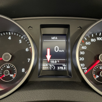 Güçlendirme kiti GRA - 04/2010a kadar hız kontrol sistemi VW Golf VI