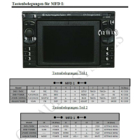 Interfaccia multimediale per Audi RNS-D / VW MFD1 (1x AV IN + telecamera di retromarcia IN) con controllo