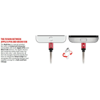 USB Ladekabel Zig.stecker LIGHTNING/MICRO USB - FAST CHARGE