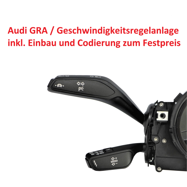 Doposażenie w oryginalne Audi GRA / tempomat w Audi A5 F5 B9 (nowy model)