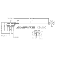 AMPIRE fuse tap for ATO fuses including 10A fuse (ACU), set of 10