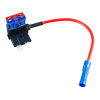 AMPIRE Sicherungsabgriff für MINI-Flachstecksicherung inkl 10A Sicherung (ACS), 10er Set