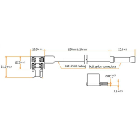 AMPIRE fuse tap for low-profile mini shear including 10A fuse (ACN), set of 10