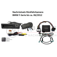 Ombouwset voor achteruitkijkcamera voor BMW X6 (F16/86) met NBT radio, zakelijke of professionele navigatie tot ca. 05.2016