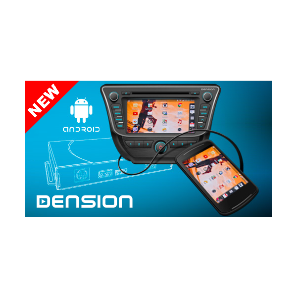 DENSION Smartlink Interface für Android - Music, Videos, Freisprechen, usw. am Fahrzeugdisplay