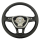 Retrofit kit leather - multifunction steering wheel for VW T6 (complete set for retrofitting for vehicles with plastic steering wheel)