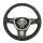 Retrofit kit leather - multifunction steering wheel for VW T6 (complete set for retrofitting for vehicles with plastic steering wheel)