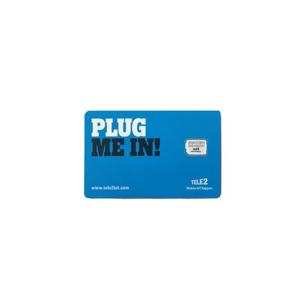Delivery includes a SIM card with a 1-year unlimited GPS data plan